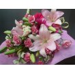東京都中央区銀座ニューフラワーの花　★ピンキー 花束★