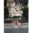 東京都中央区銀座ニューフラワーの花　★ＨＡＰＰＹスタンド（ピンク）・２段★