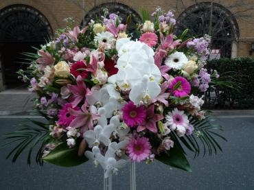 開店祝スタンド、御注文ありがとうございました。｜「銀座ニューフラワー」　（東京都中央区の花キューピット加盟店 花屋）のブログ
