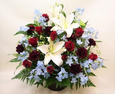お誕生日、アレンジメント、御注文ありがとうございました。｜「銀座ニューフラワー」　（東京都中央区の花キューピット加盟店 花屋）のブログ