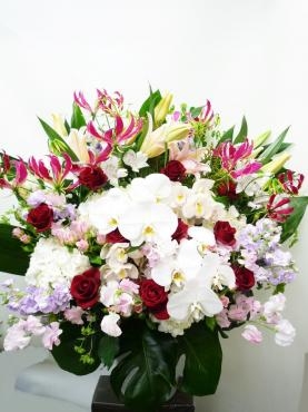 開店祝い・アレンジメント、御注文ありがとうございました。｜「銀座ニューフラワー」　（東京都中央区の花キューピット加盟店 花屋）のブログ