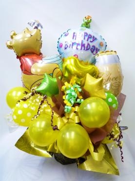 御誕生日バルーンアレンジメント、御注文ありがとうございました。｜「銀座ニューフラワー」　（東京都中央区の花キューピット加盟店 花屋）のブログ