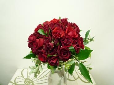 赤バラ・ウエディングブーケ・御注文ありがとうございました。｜「銀座ニューフラワー」　（東京都中央区の花キューピット加盟店 花屋）のブログ