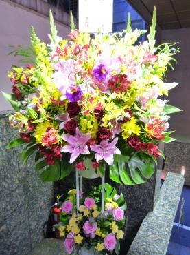 周年祝スタンド・ご注文ありがとうございました。｜「銀座ニューフラワー」　（東京都中央区の花キューピット加盟店 花屋）のブログ