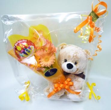 くま&amp;フラワーballoon　アレンジメント・ご注文ありがとうございました。｜「銀座ニューフラワー」　（東京都中央区の花キューピット加盟店 花屋）のブログ