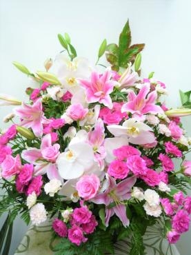 お祝いアレンジメント、ご注文ありがとうございました。｜「銀座ニューフラワー」　（東京都中央区の花キューピット加盟店 花屋）のブログ