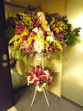 御祝ｽﾀﾝﾄﾞ、ご注文ありがとうございました。｜「銀座ニューフラワー」　（東京都中央区の花キューピット加盟店 花屋）のブログ