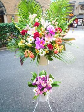 御祝ｽﾀﾝﾄﾞ、ご注文ありがとうございました。｜「銀座ニューフラワー」　（東京都中央区の花キューピット加盟店 花屋）のブログ