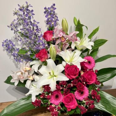 開店のお祝い！ご注文を頂きありがとうございました。｜「銀座ニューフラワー」　（東京都中央区の花キューピット加盟店 花屋）のブログ
