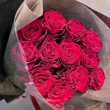 『プロポーズ』で『赤バラ12本』の花束ご用意させていただきました。｜「銀座ニューフラワー」　（東京都中央区の花キューピット加盟店 花屋）のブログ