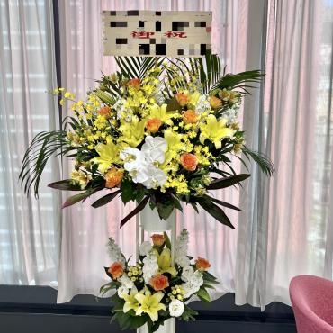 クリニックの開院お祝いにスタンドお届けしました。｜「銀座ニューフラワー」　（東京都中央区の花キューピット加盟店 花屋）のブログ
