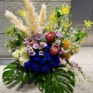 お祝いアレンジメント｜「銀座ニューフラワー」　（東京都中央区の花キューピット加盟店 花屋）のブログ