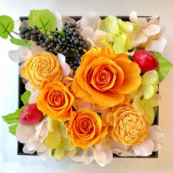 ローズＢＯＸパレット　オレンジ【P-242】