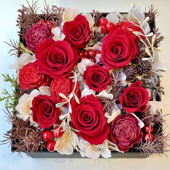 ローズＢＯＸエレガント　レッド【P-253】