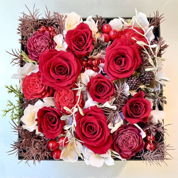 ローズＢＯＸエレガント　レッド【P-253】