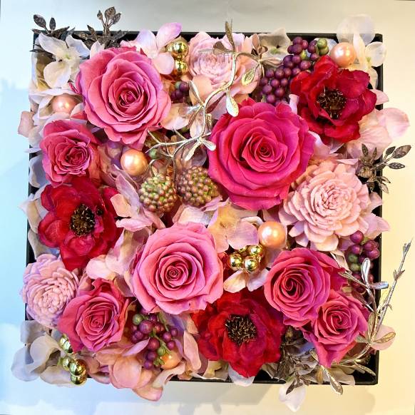 ローズＢＯＸエレガント　ピンク【P-255】