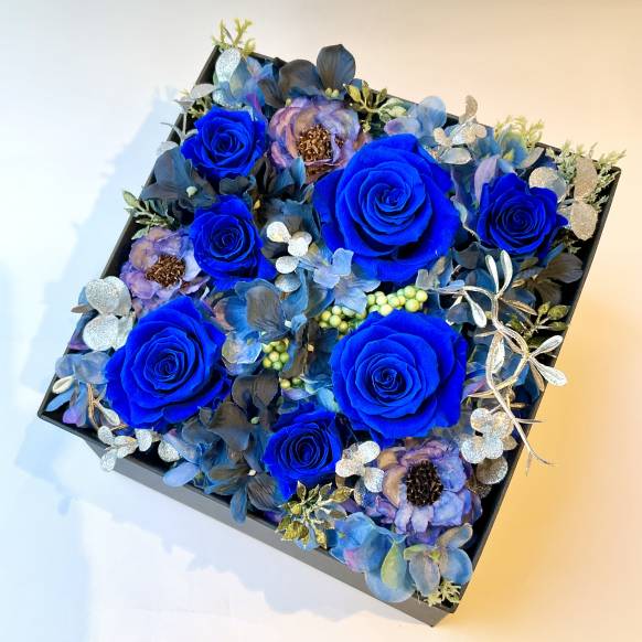 ローズＢＯＸエレガント　ブルー【P-256】 900477