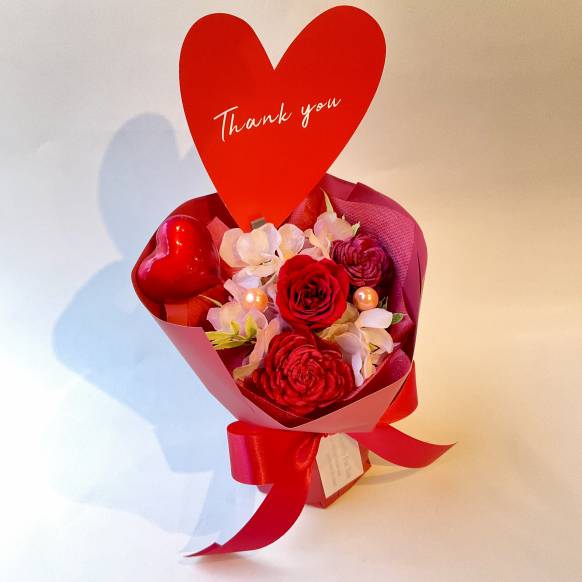 サンキューブーケ　レッド【P-263】