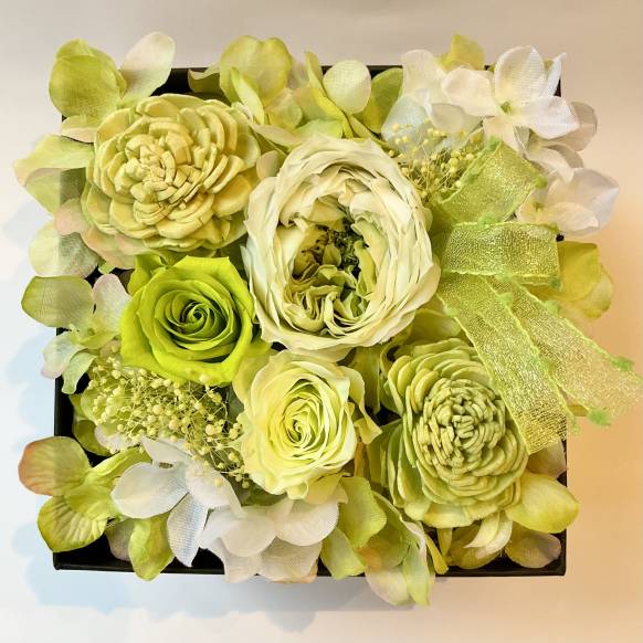 ローズＢＯＸパレット　グリーン【P-265】